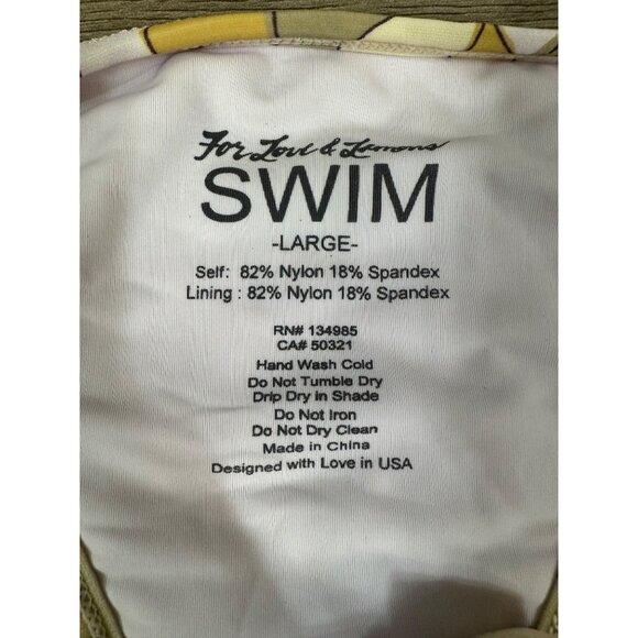 Isla Bikini Bottom in FloralFOR LOVE & LEMONS NWT Large - Picture 2 of 6